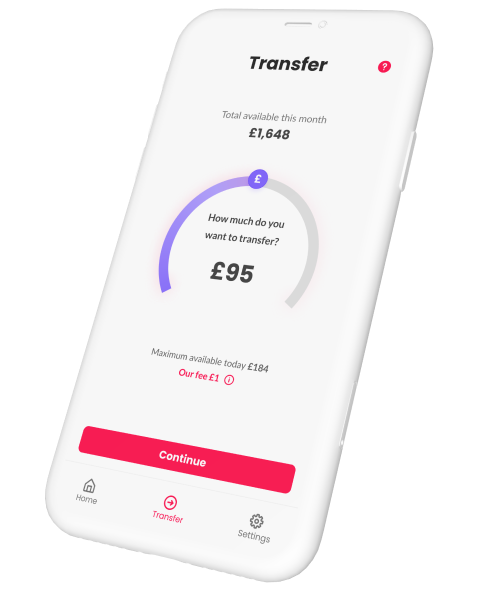 Access your pay before payday